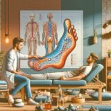 225.El Mapa Básico de las Zonas Reflejas en los Bordes Medial y Lateral del Pie.