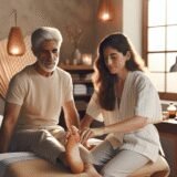 62.Reflexología Podal para Promover el Drenaje Linfático Local.