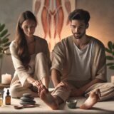 26.La Zona Refleja del Estómago en la Planta del Pie.